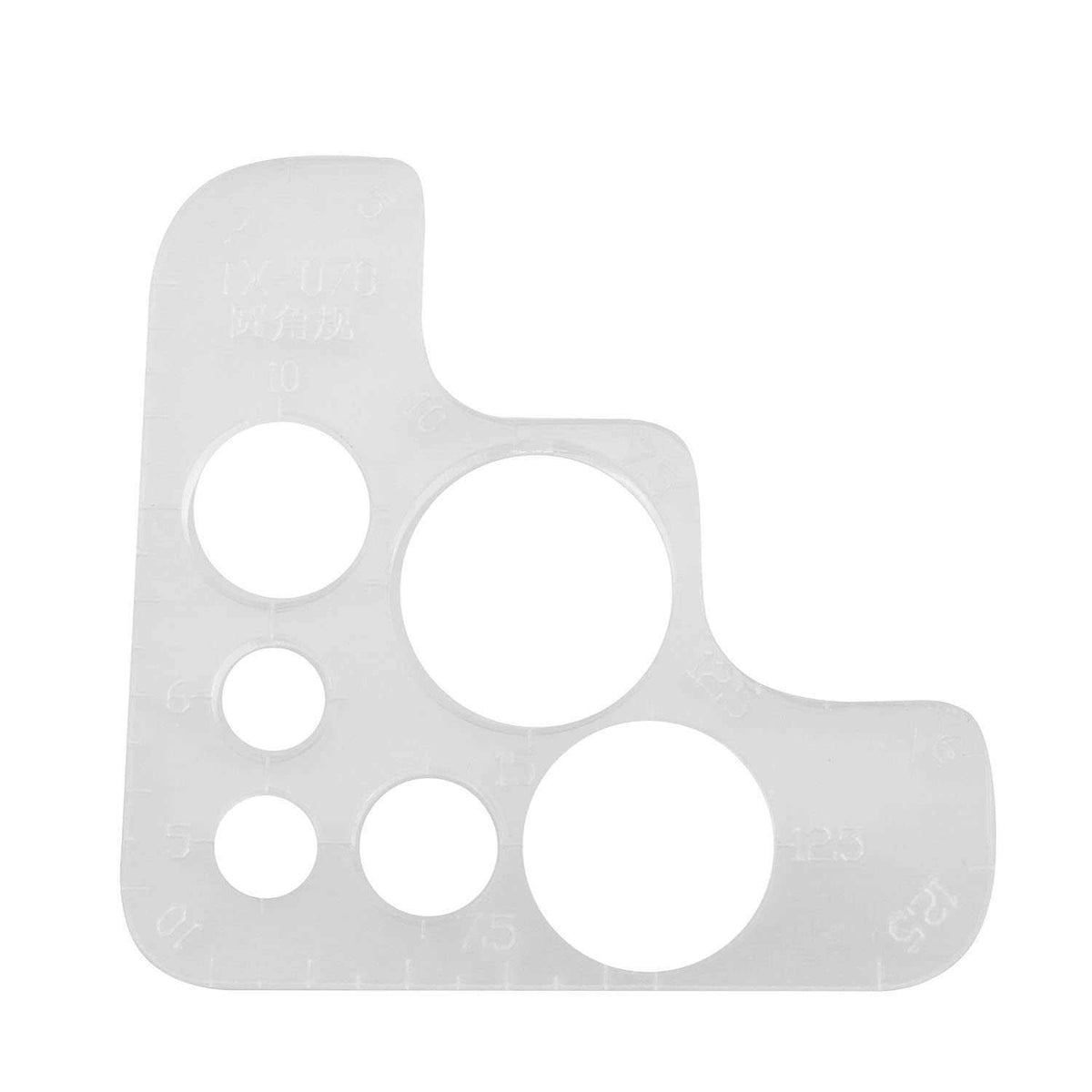 Circular Corner Drawing Template