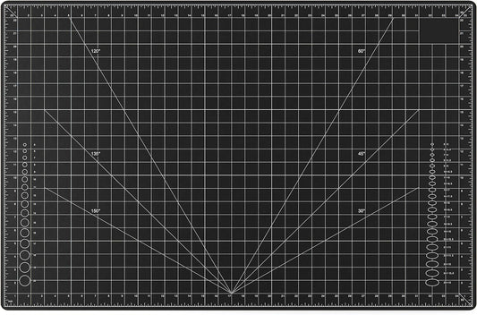 Self Healing Cutting Mat 3 Layer Pvc Dual Sided With Imperial