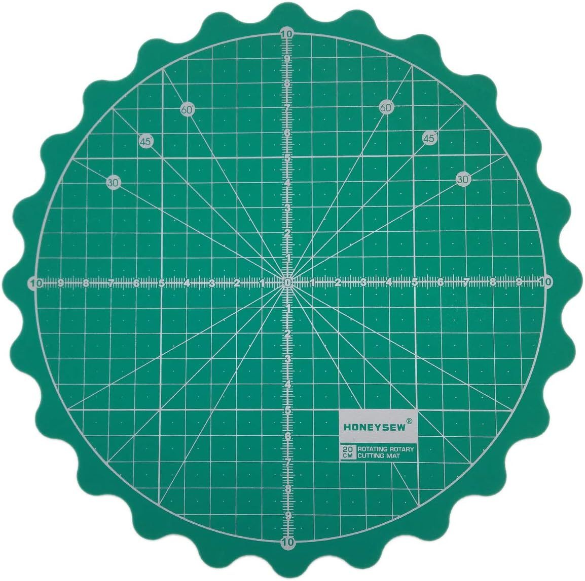Honeysew Round Gridded Cutting Mat