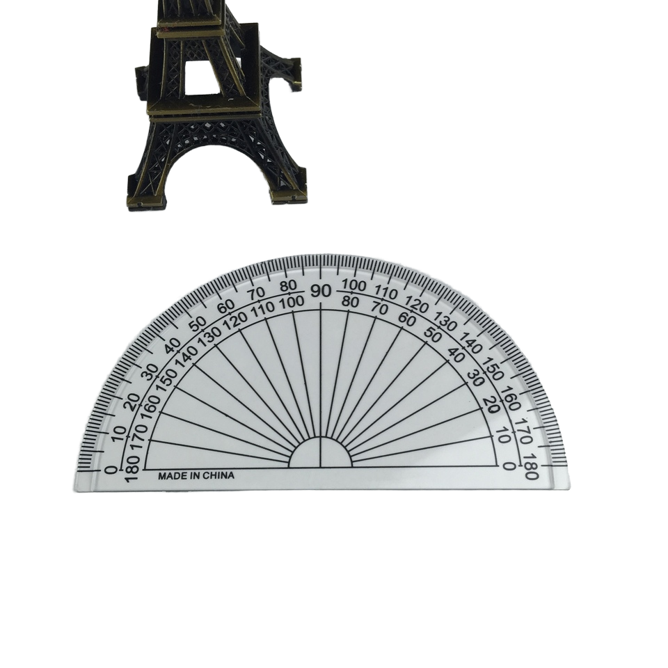 Semicircular Math Protractor