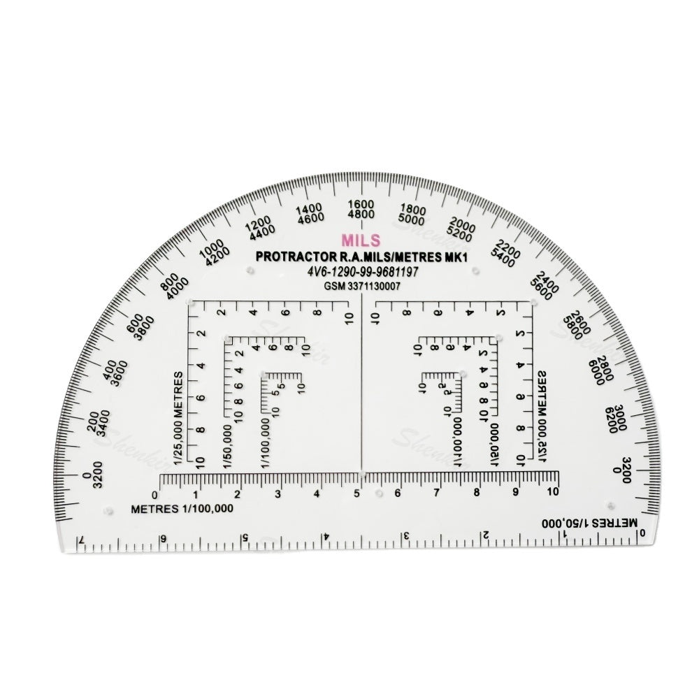 Shenkir Map-Reading Protractor
